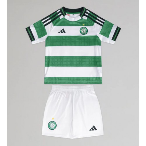 Celtic Primera Equipación Niños 2025-26 Manga Corta (+ Pantalones cortos)